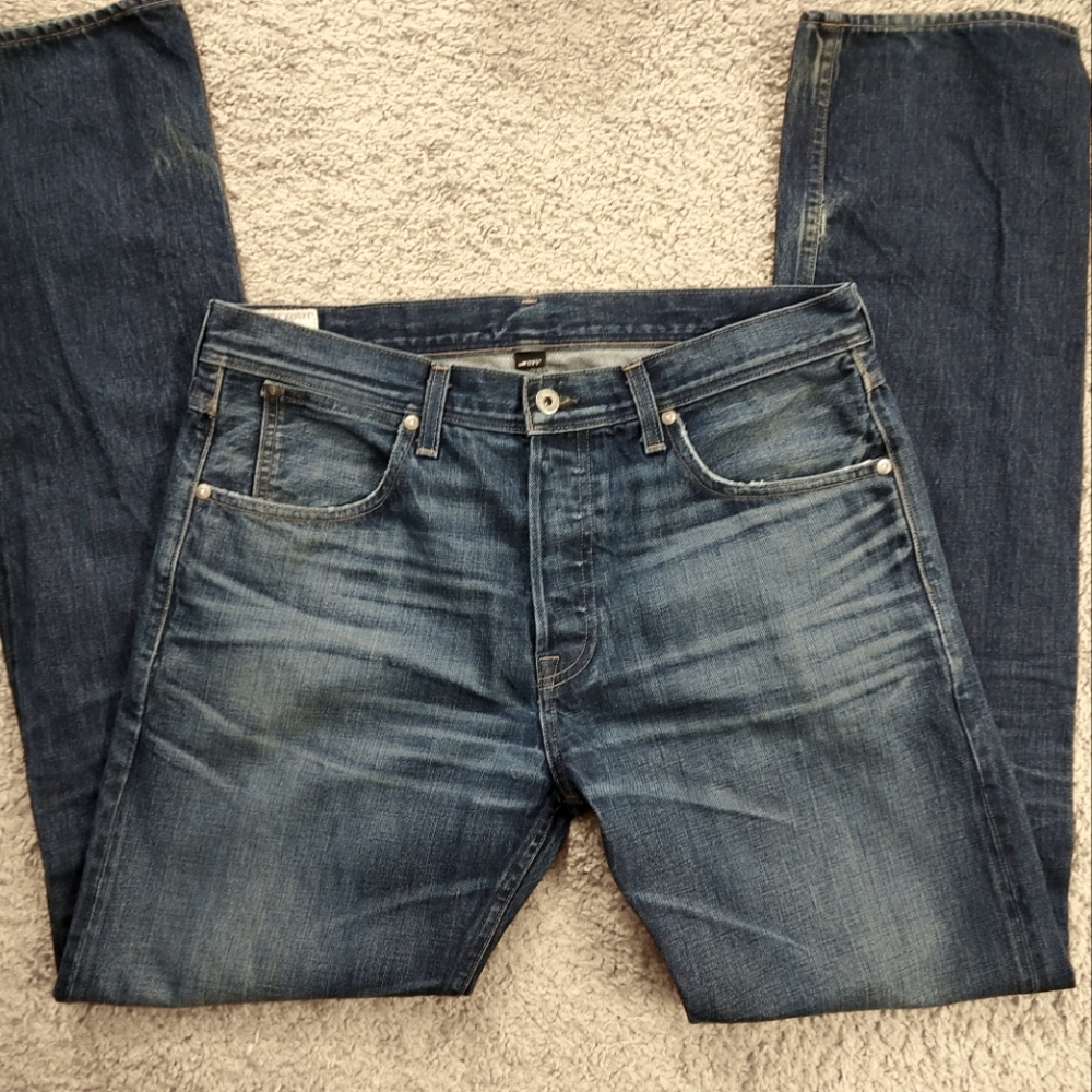 J. Crew Wallace & Barnes Selvedge Jeans 33/34 #197